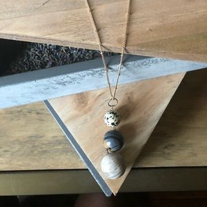 Planet necklace
